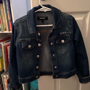DKNY Blue Jean Jacket Classic Denim Style